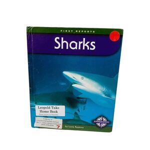 Sharks Compass Point Books First Reports by Lucia Raatma Hardcover 2001